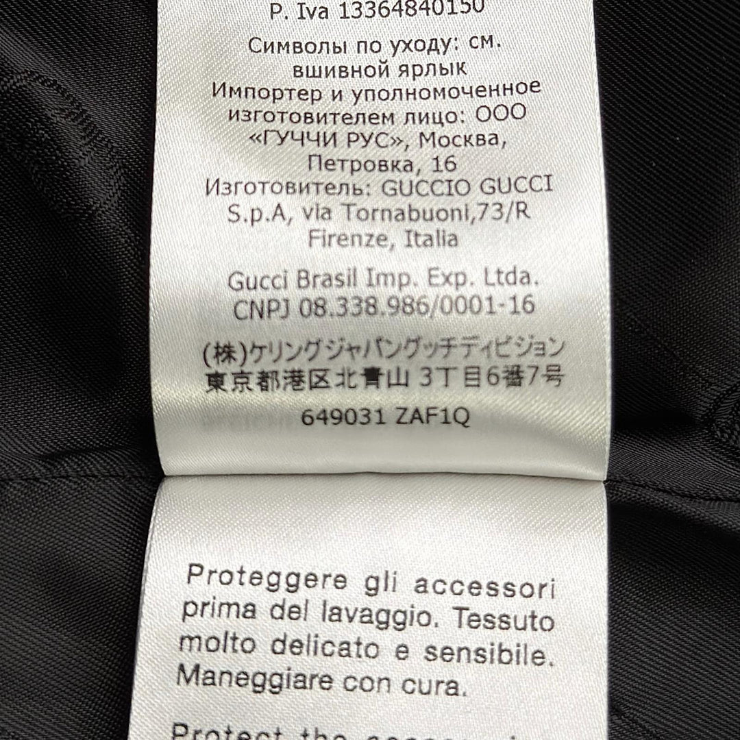Discounted Excellent GUCCI Jacket black wool Women 40 649031