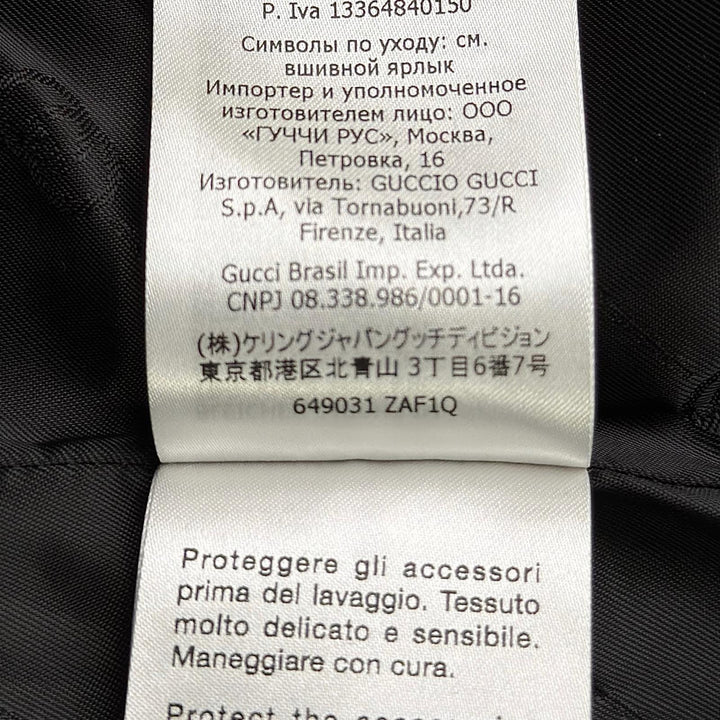 Discounted Excellent GUCCI Jacket black wool Women 40 649031