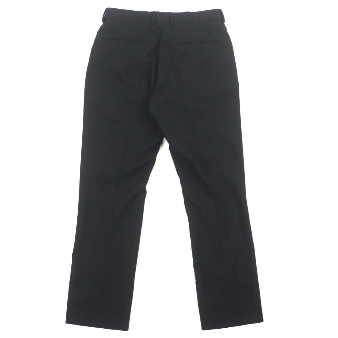 Discounted Excellent FENDI VERSACE slacks black wool mens 46 FB0804
