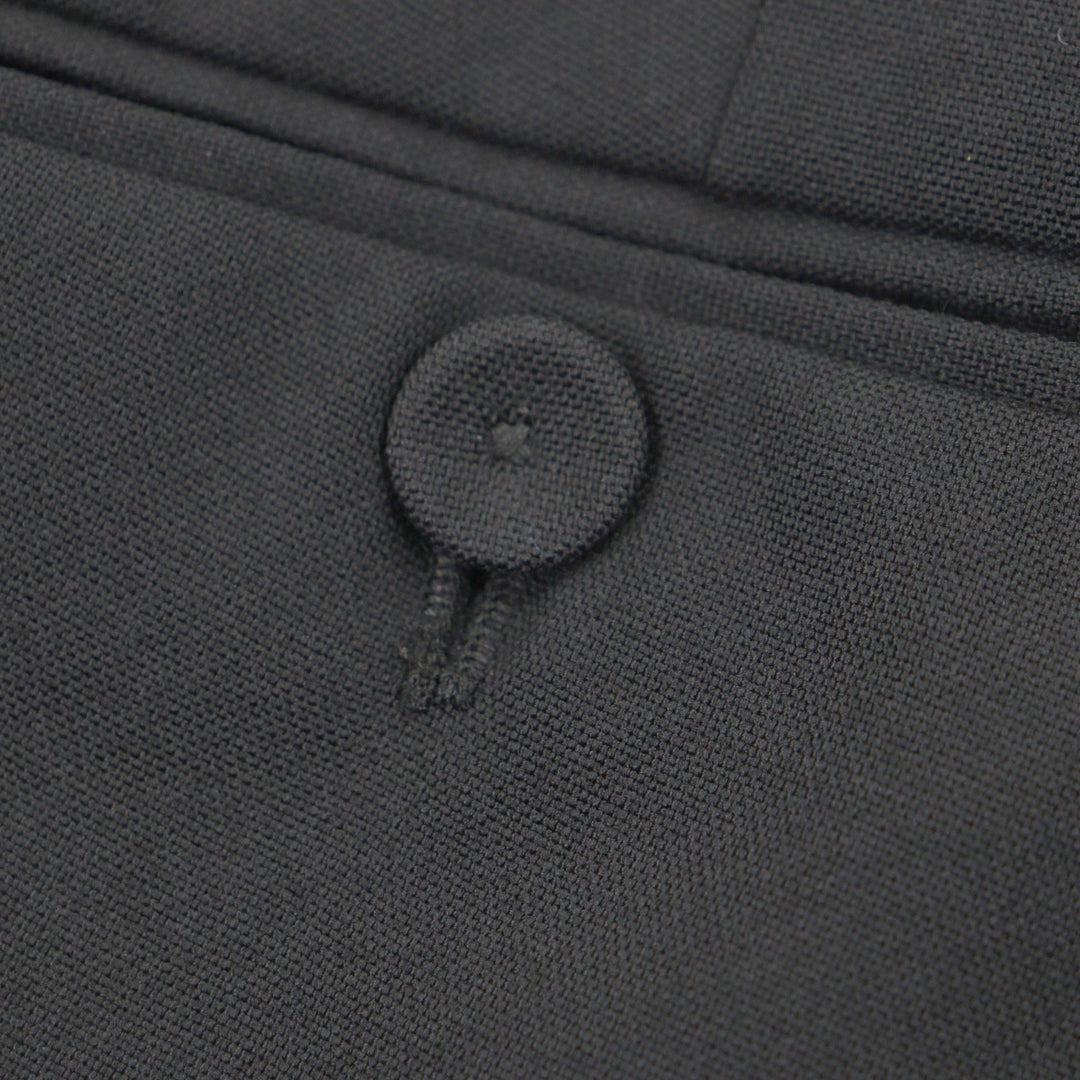 Discounted Excellent FENDI VERSACE slacks black wool mens 46 FB0804