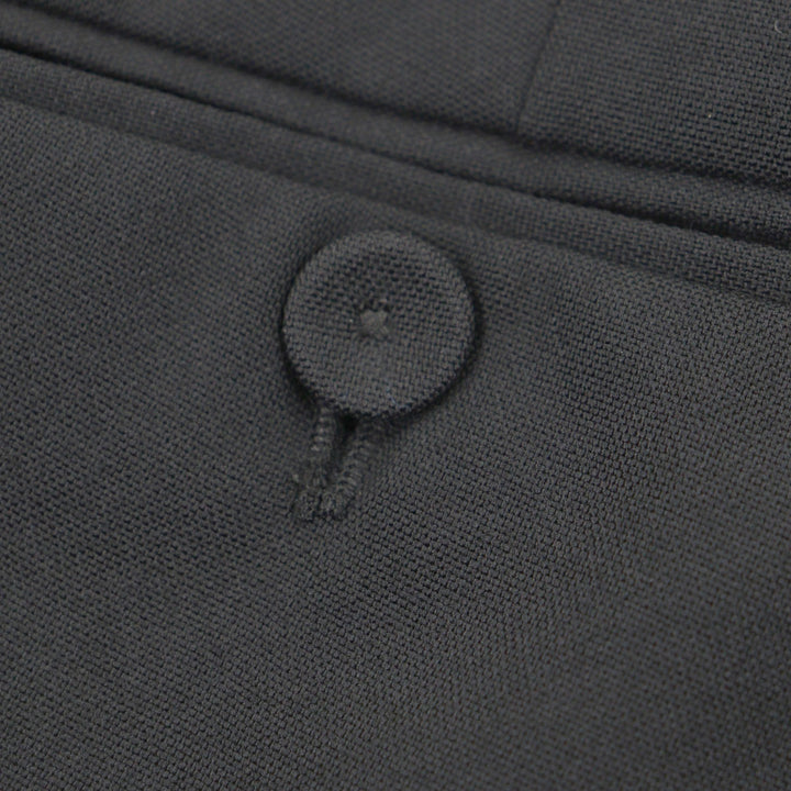 Discounted Excellent FENDI VERSACE slacks black wool mens 46 FB0804