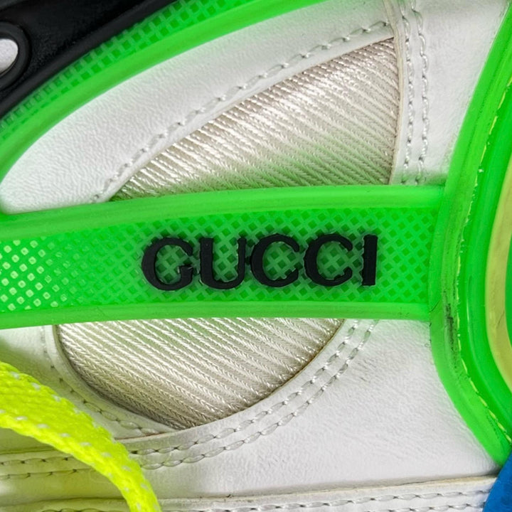 Pristine GUCCI High cut sneakers BASKET Vintage processing multicolor 37 661310