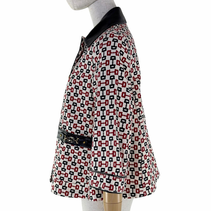 Discounted Pristine GUCCI Jacket Zumi Multi cotton Women 36 609627