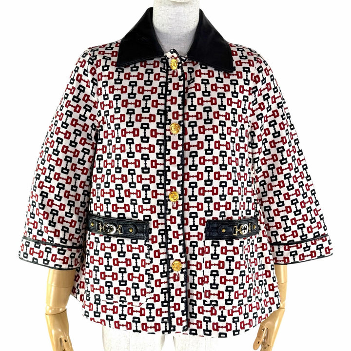 Discounted Pristine GUCCI Jacket Zumi Multi cotton Women 36 609627