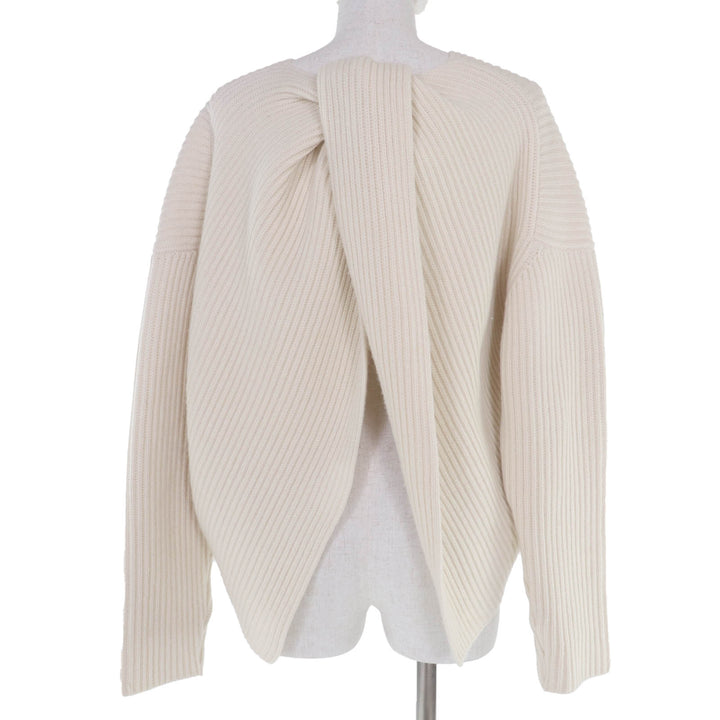 Great CELINE knit Phoebe Philo period Open back design Oversized chunky knit XS
