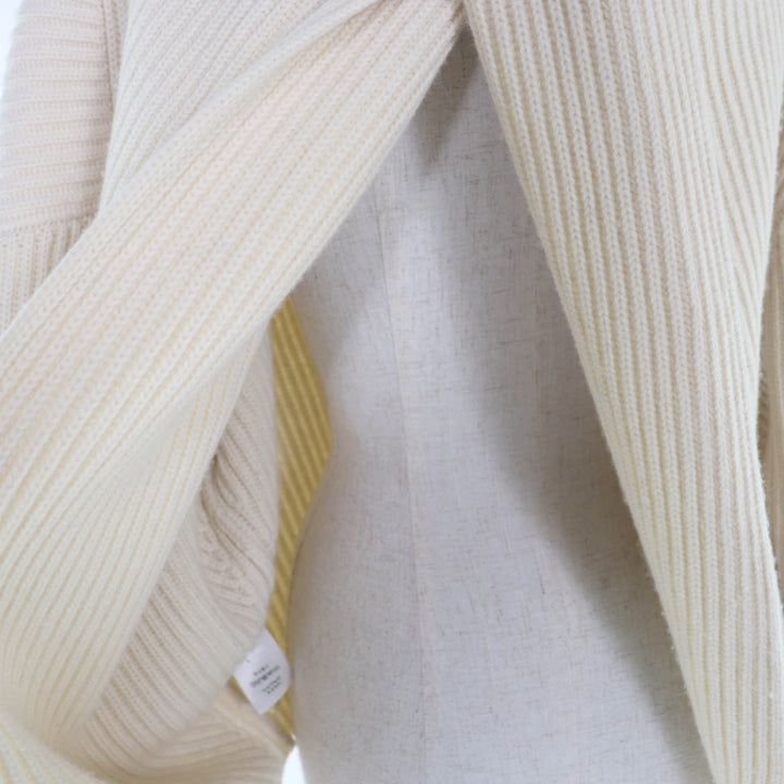 Great CELINE knit Phoebe Philo period Open back design Oversized chunky knit XS
