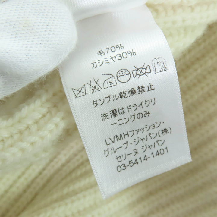 Great CELINE knit Phoebe Philo period Open back design Oversized chunky knit XS