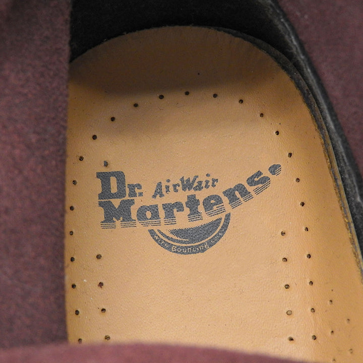 Excellent Dr.Martens short boots 1460 8 holes Yellow stitching leather Bordeaux
