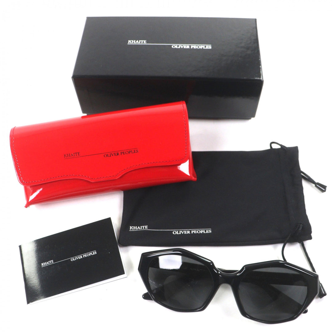 Great OLIVER PEOPLES sunglasses KHAITE geometric shapes black mens OV5511SU