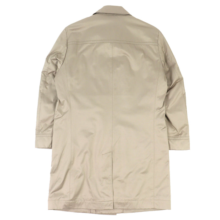 Excellent HUGO BOSS coat Water-repellent logo button single beige mens 52