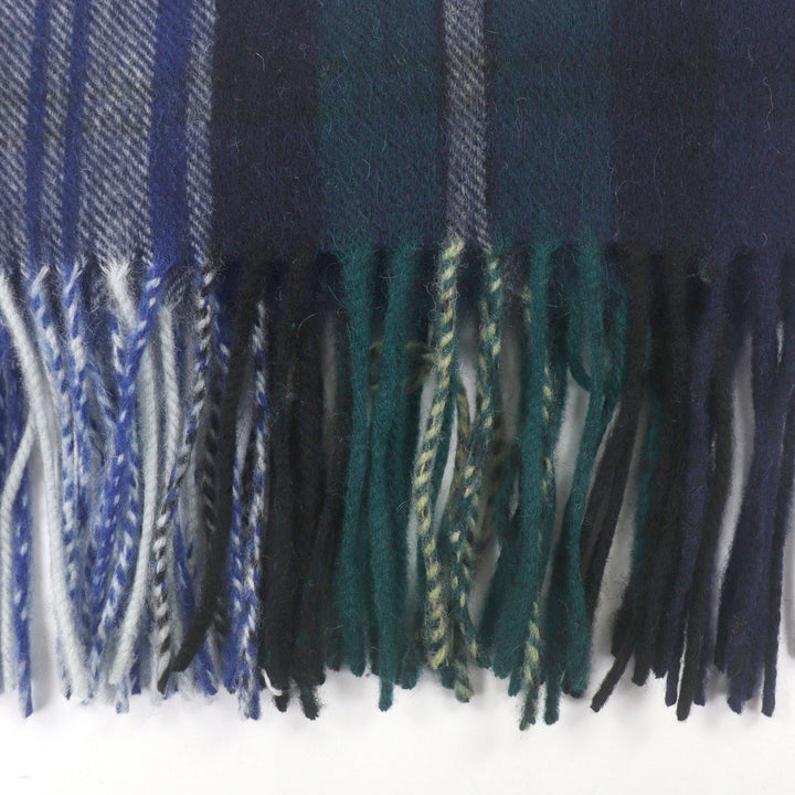 Pristine Johnstons of Elgin Scarf Tartan Check Pattern Large Shawl