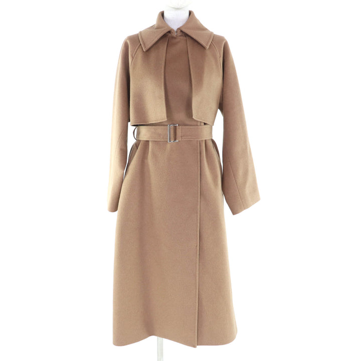 Excellent LOVELESS trench coat beige wool Women 38 62B-65-230-44