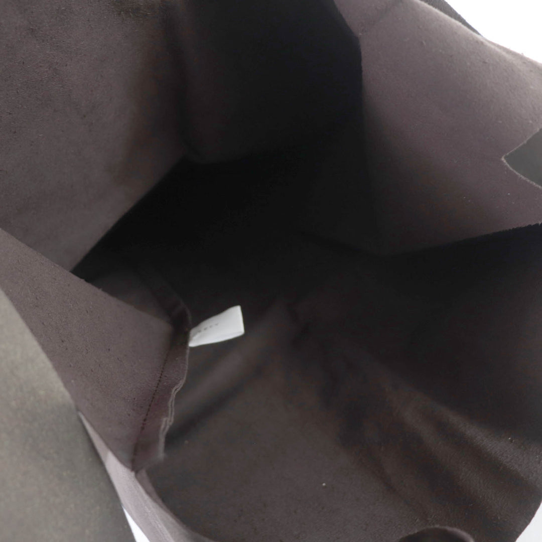 Great ISSEY MIYAKE Tote Bag Faux leather Brown Artificial leather IM23AG103