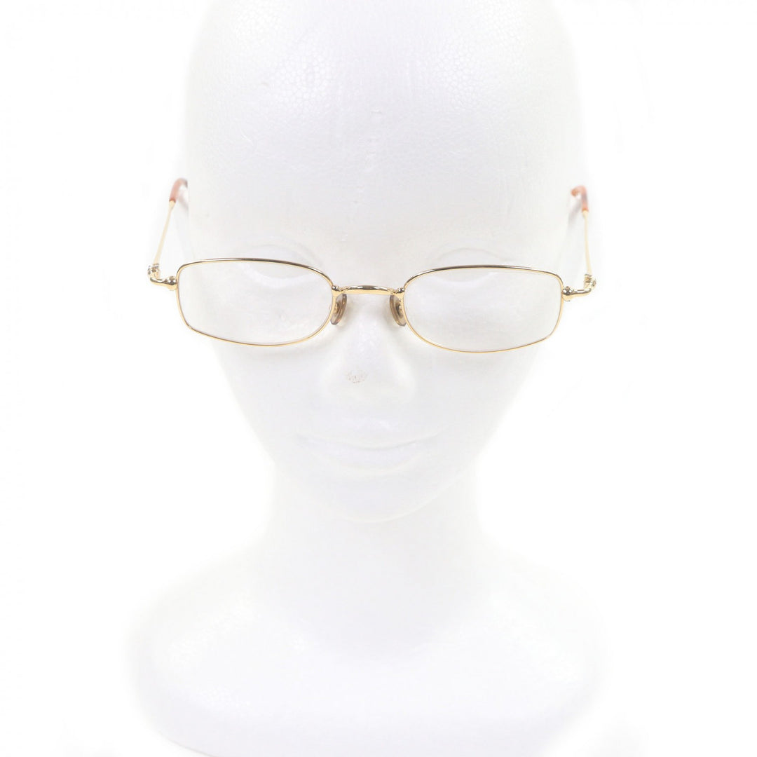 Great Cartier Glasses Trinity Square Frame gold mens