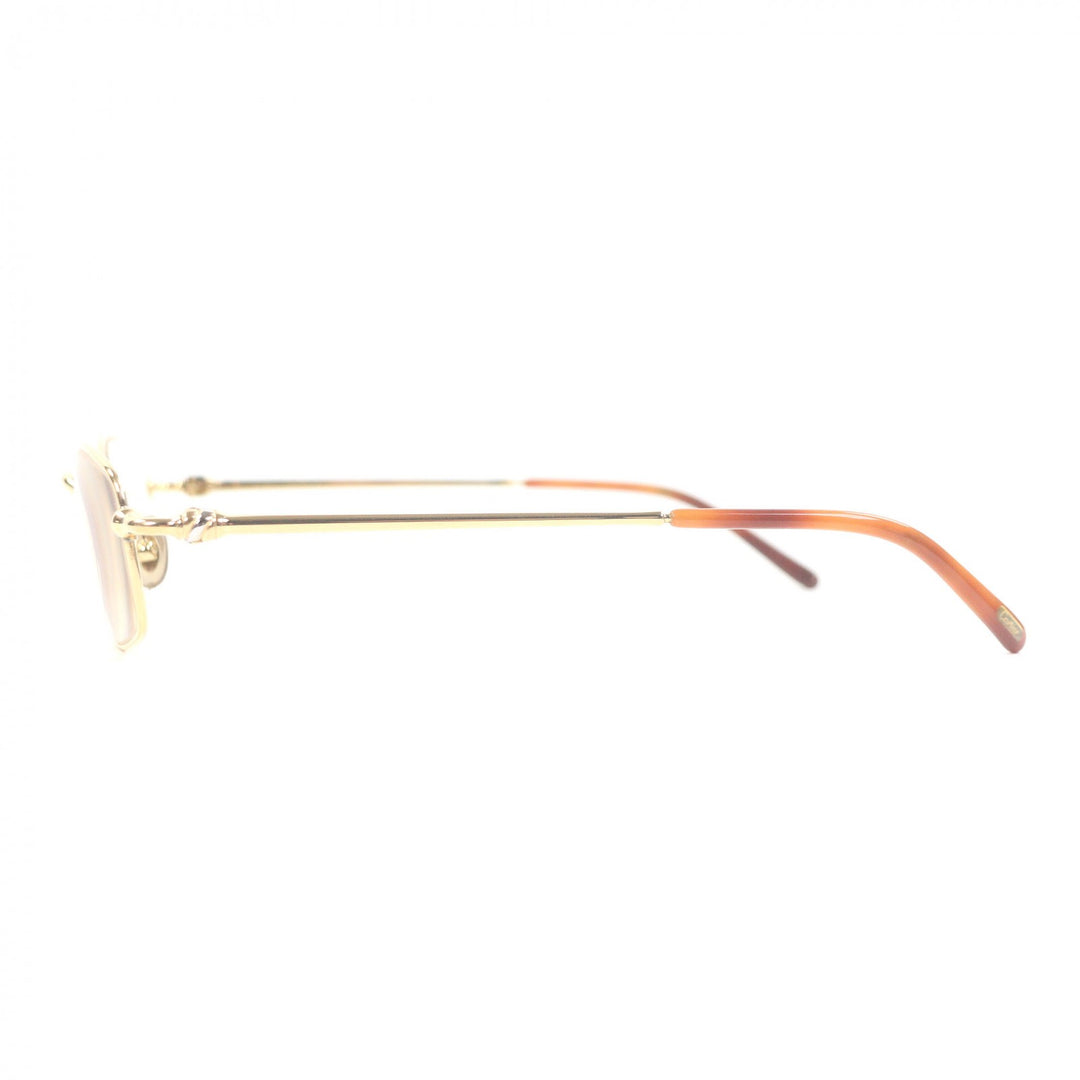 Great Cartier Glasses Trinity Square Frame gold mens