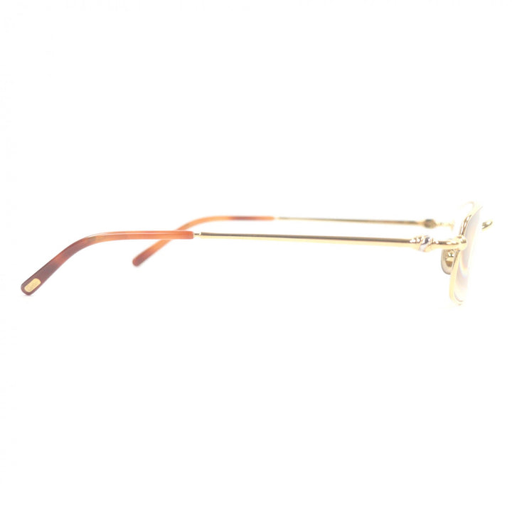 Great Cartier Glasses Trinity Square Frame gold mens