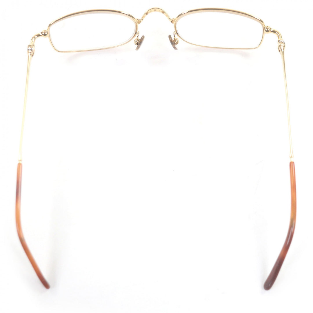 Great Cartier Glasses Trinity Square Frame gold mens