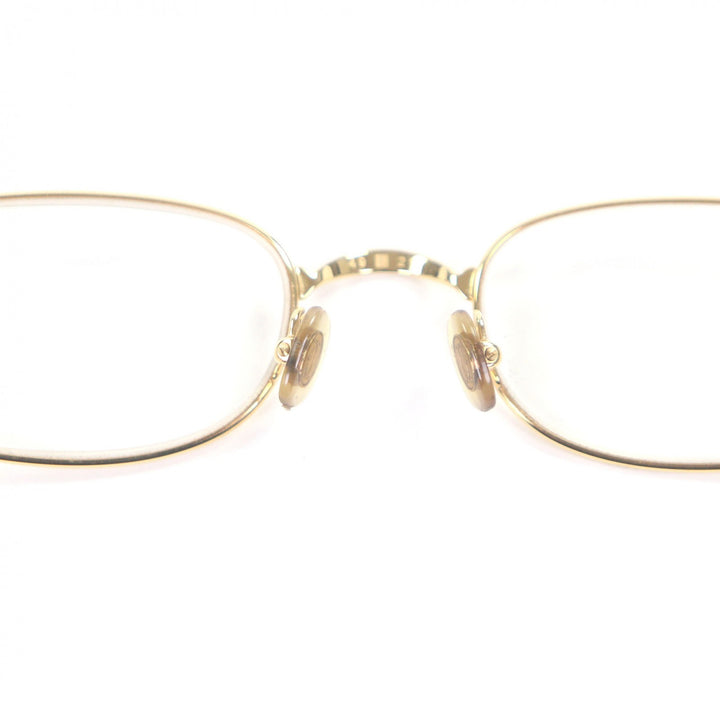 Great Cartier Glasses Trinity Square Frame gold mens