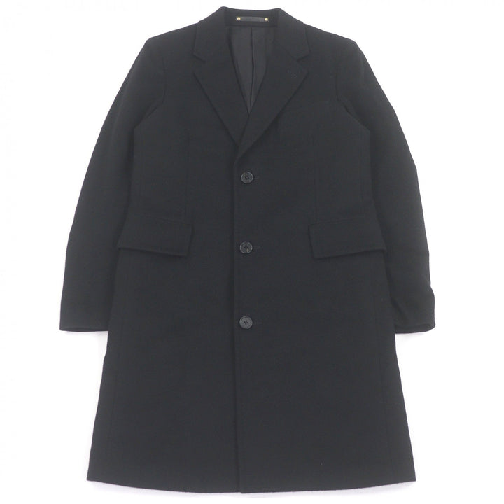 Excellent Paul Smith Chester coat black cashmere mens S