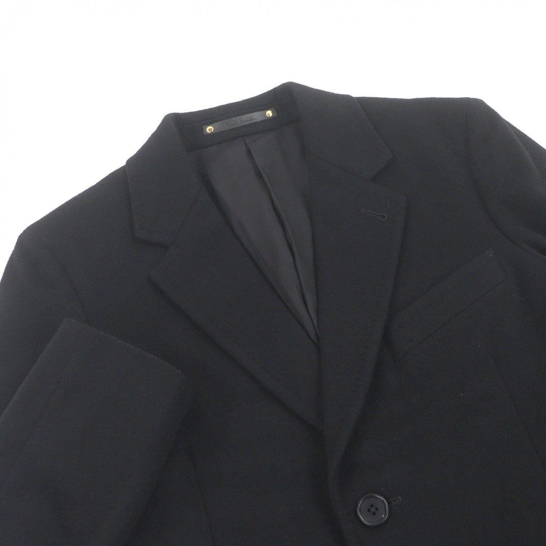 Excellent Paul Smith Chester coat black cashmere mens S
