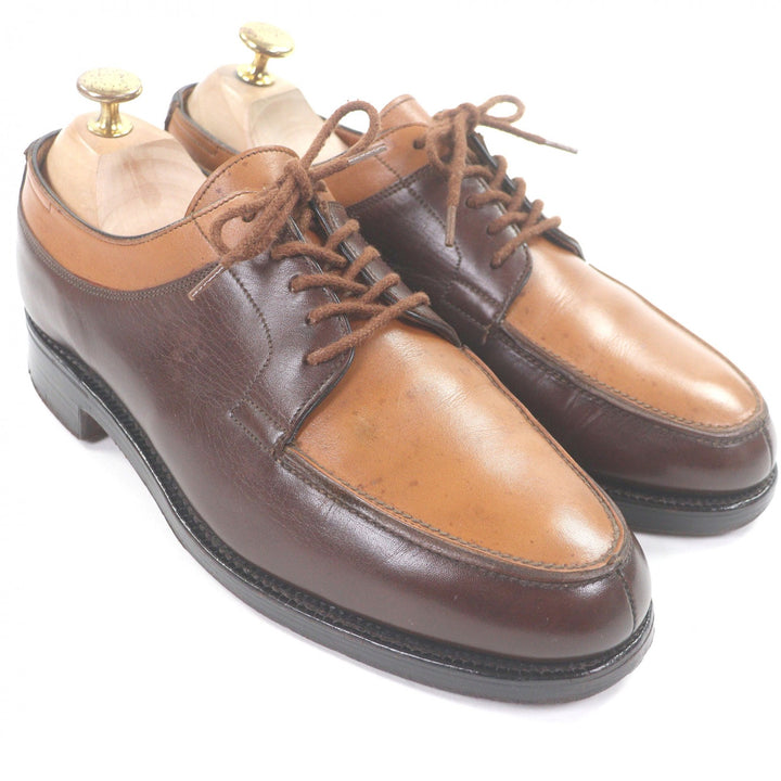 Discounted Very Good John Lobb Dress shoes Lace up Brown leather mens 6