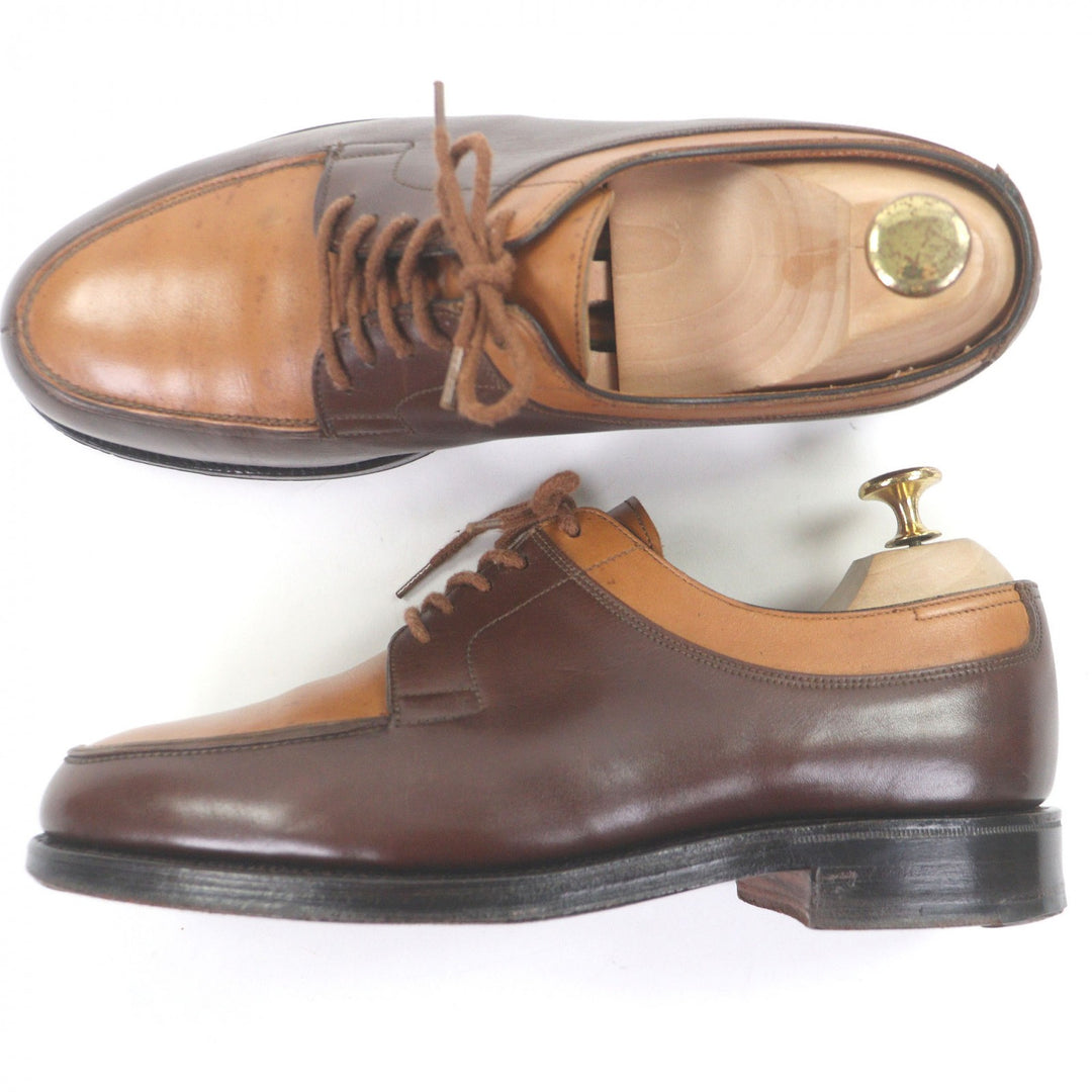 Discounted Very Good John Lobb Dress shoes Lace up Brown leather mens 6