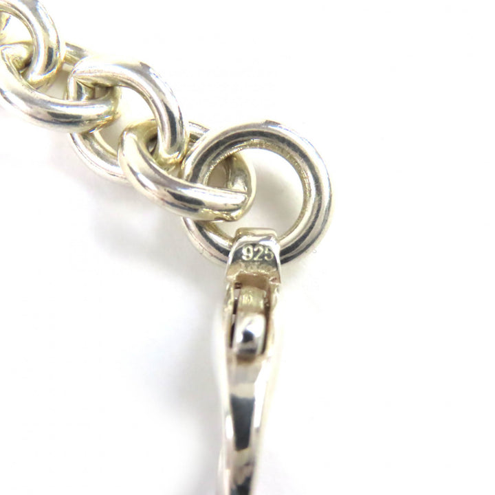 Great TIFFANY&Co. Necklace Oval tag Necklace Silver 925 Women
