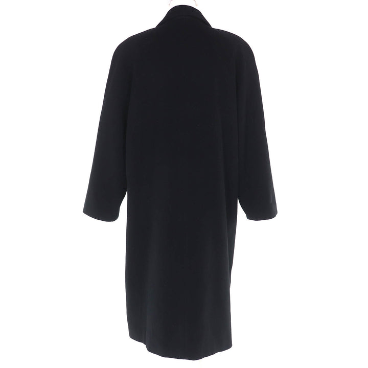 Excellent LEONARD FASHION coat All-over lining design, logo button, cashmere