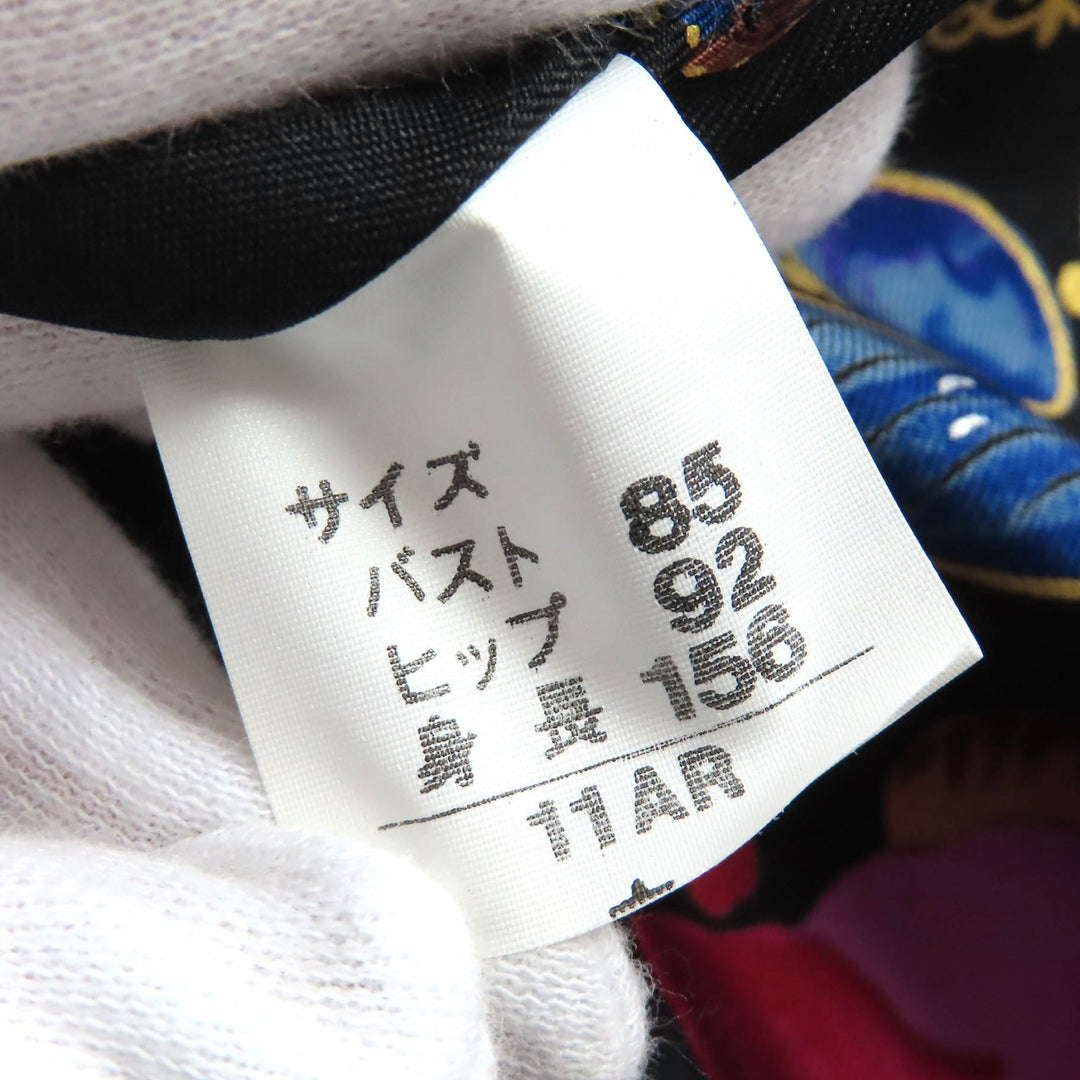 Excellent LEONARD FASHION coat All-over lining design, logo button, cashmere