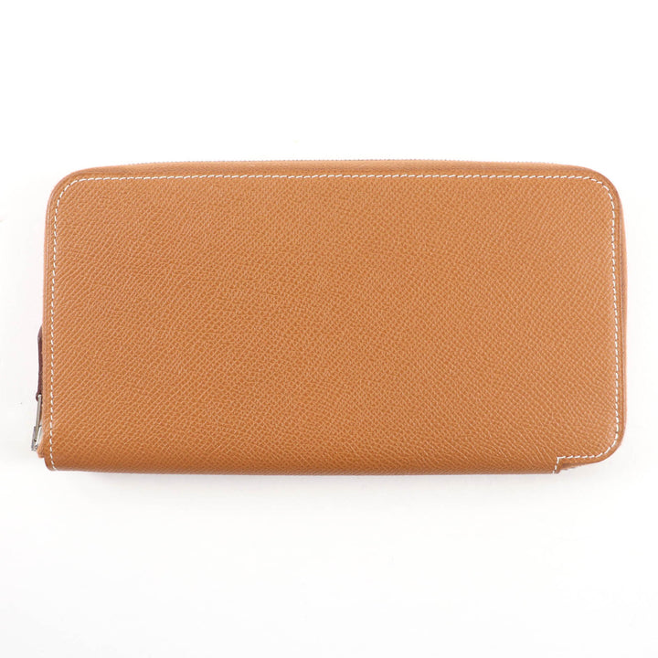 Pristine HERMES Purse Azap long silk in Epsom Leather Women