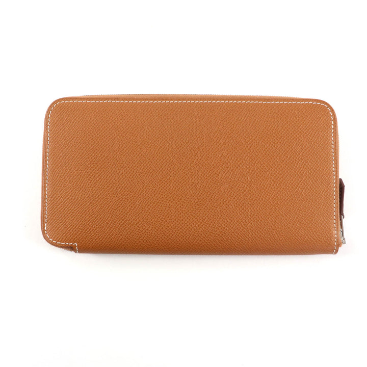 Pristine HERMES Purse Azap long silk in Epsom Leather Women