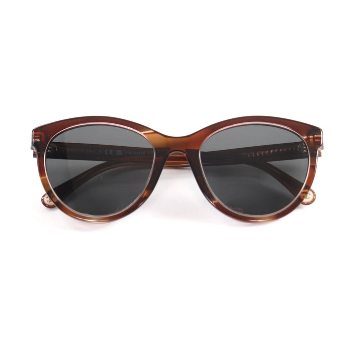 Great CHANEL sunglasses COCO Mark logo included Clear brown Women 5523-U