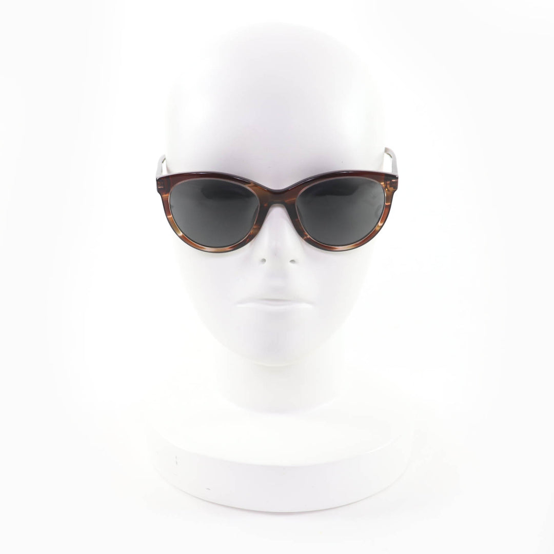 Great CHANEL sunglasses COCO Mark logo included Clear brown Women 5523-U