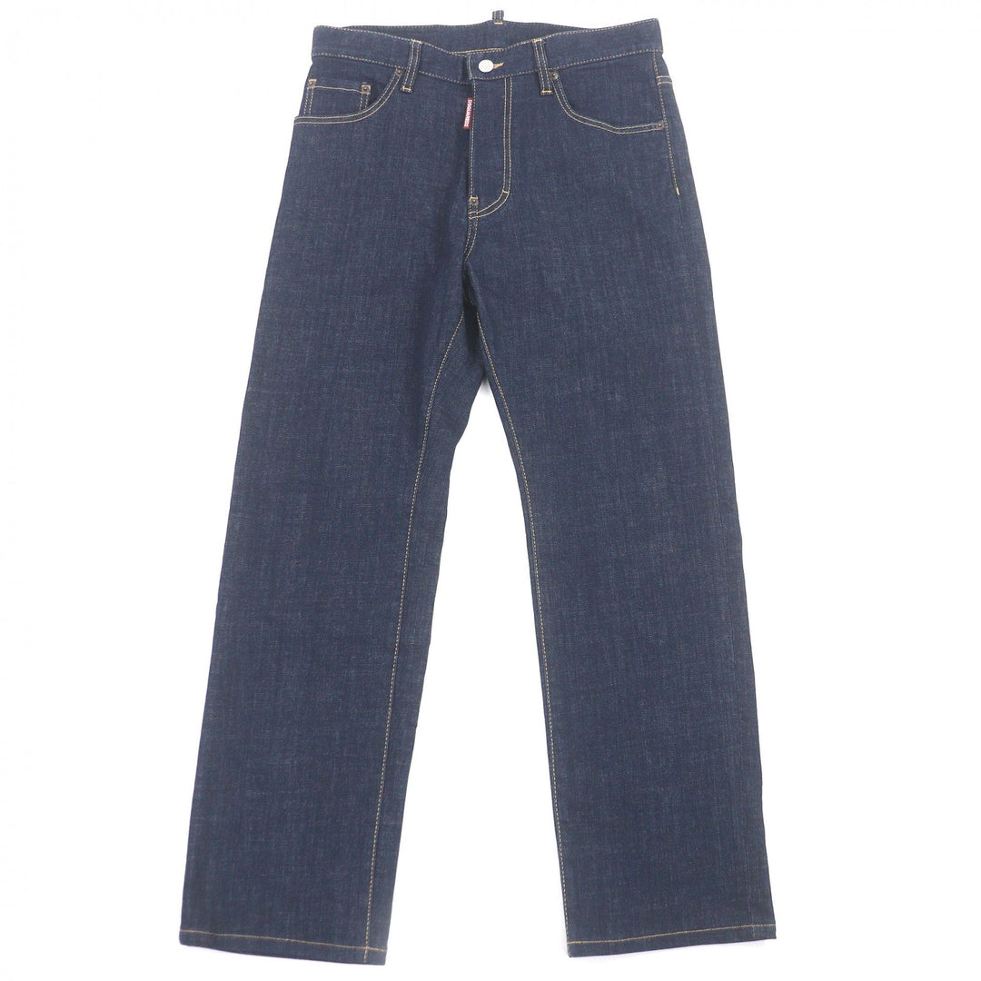 Excellent DSQUARED2 Denim pants fly front Indigo blue cotton mens 44 S74LB1421