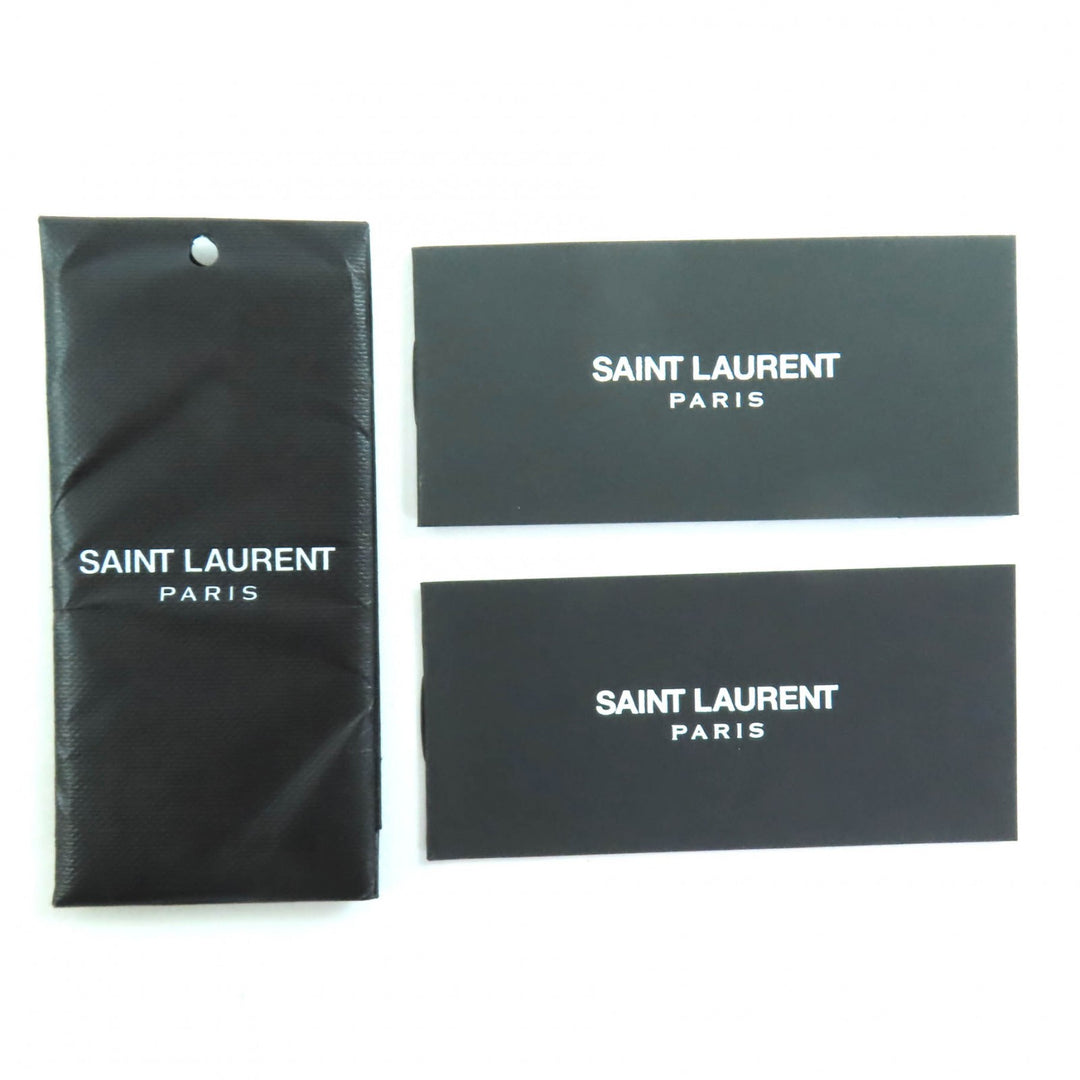 Great SAINT LAURENT PARIS Leather jacket black Cowhide Women 34 483854