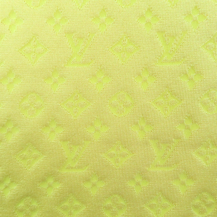 Pristine LOUIS VUITTON knit yellow silk Women M