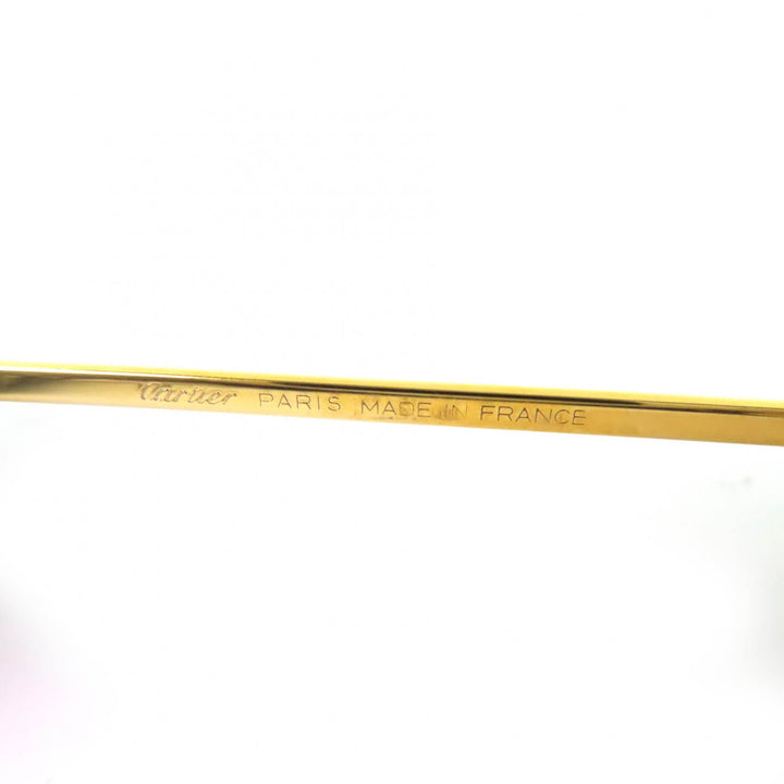 Good Cartier sunglasses Trinity Two Bridges gold mens