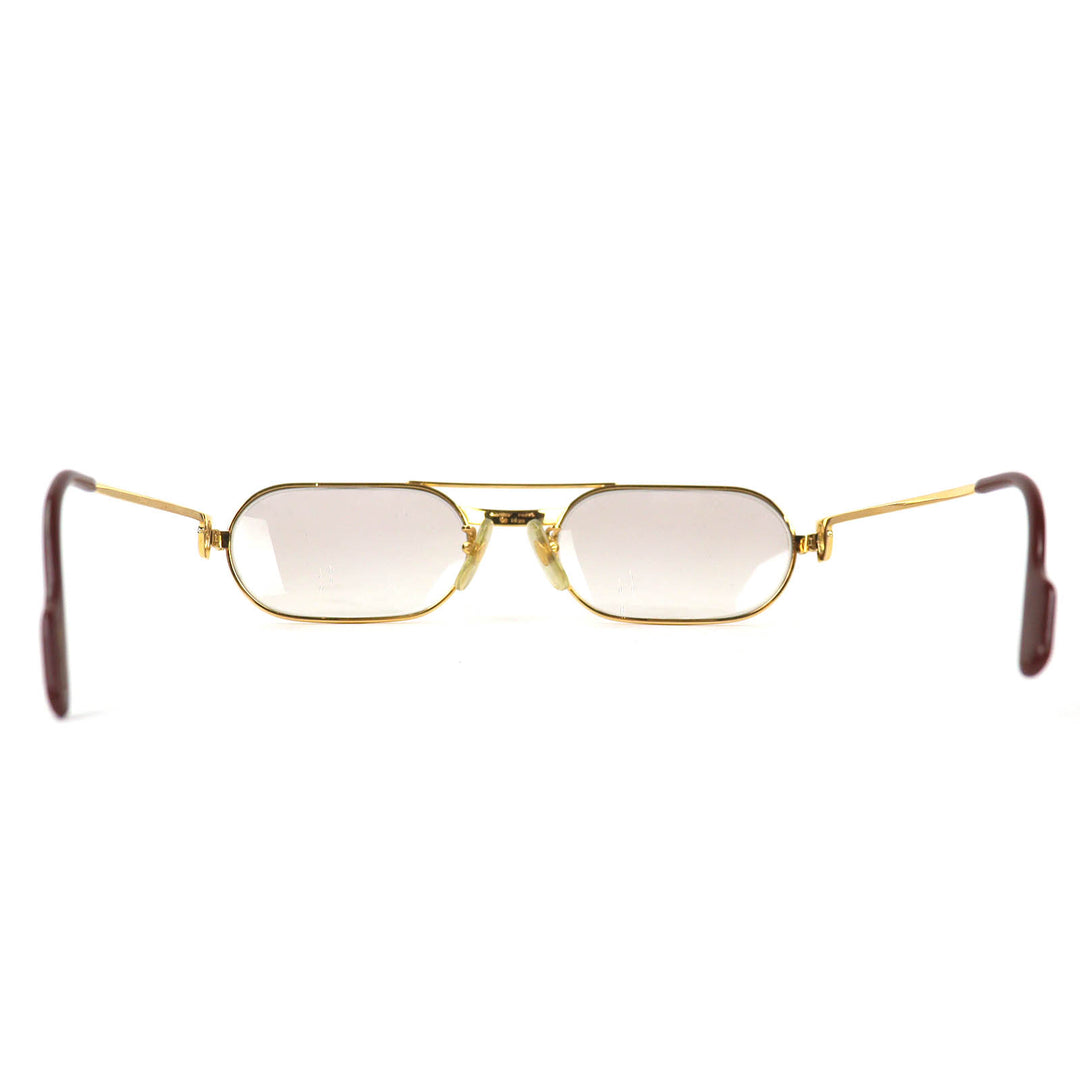 Good Cartier sunglasses Trinity Two Bridges gold mens
