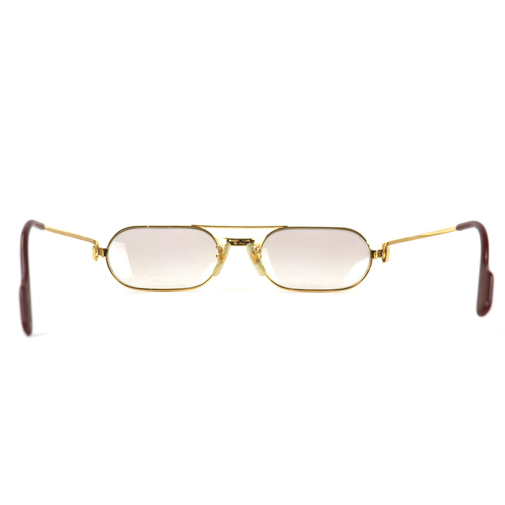 Good Cartier sunglasses Trinity Two Bridges gold mens