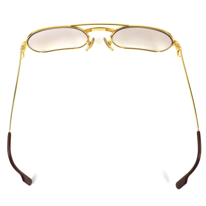 Good Cartier sunglasses Trinity Two Bridges gold mens