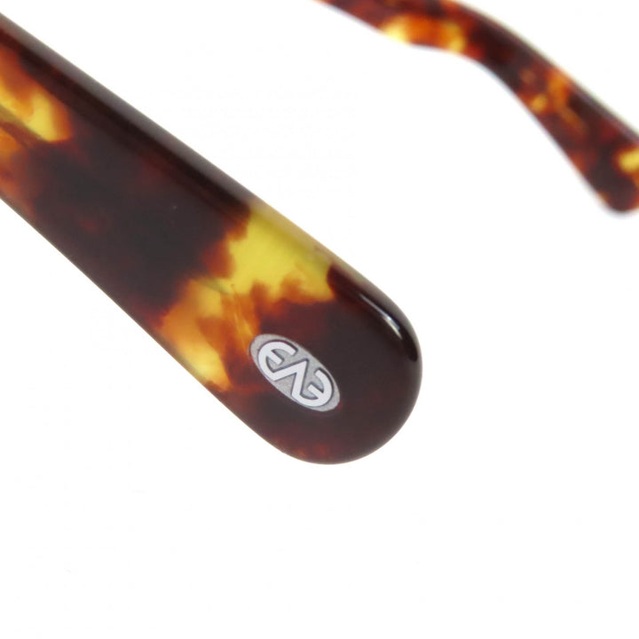 Excellent EYEVAN Glasses Conner TORT2 Tortoiseshell Pattern Boston Shape Brown