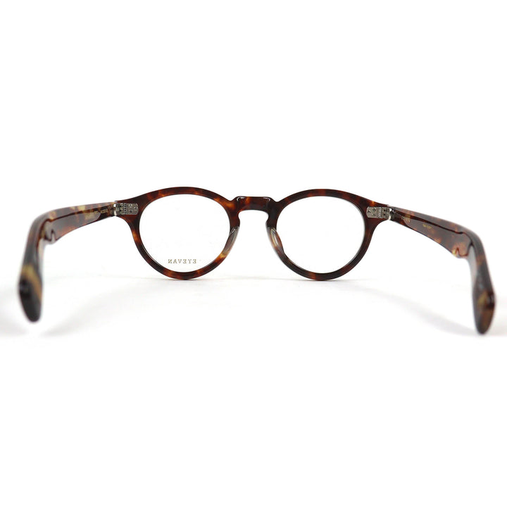 Excellent EYEVAN Glasses Conner TORT2 Tortoiseshell Pattern Boston Shape Brown