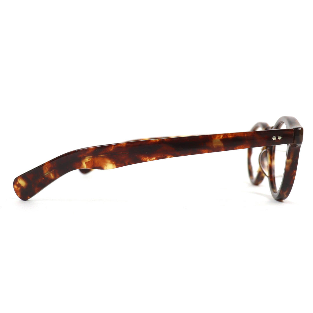 Excellent EYEVAN Glasses Conner TORT2 Tortoiseshell Pattern Boston Shape Brown