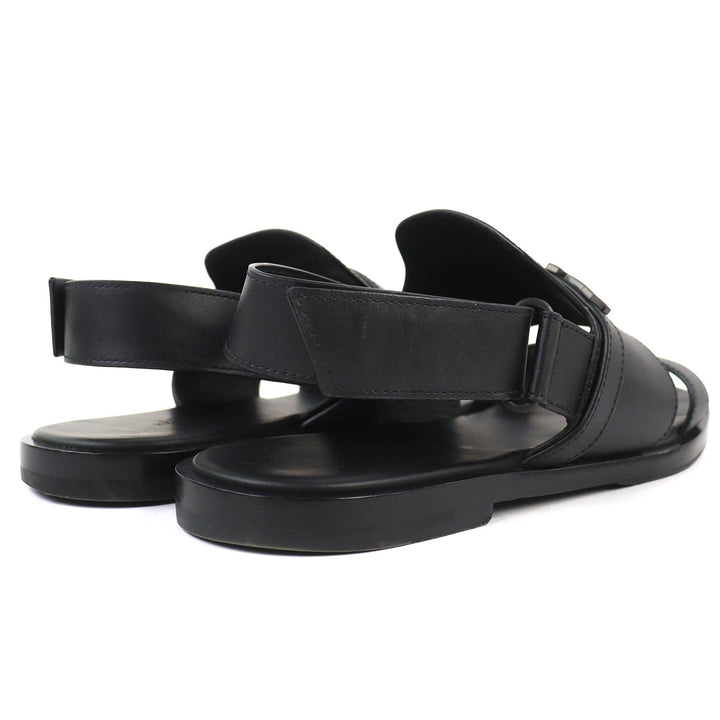 Great HERMES Sandals Giacomo H logo ankle strap comfort sandals 43 H231741Z