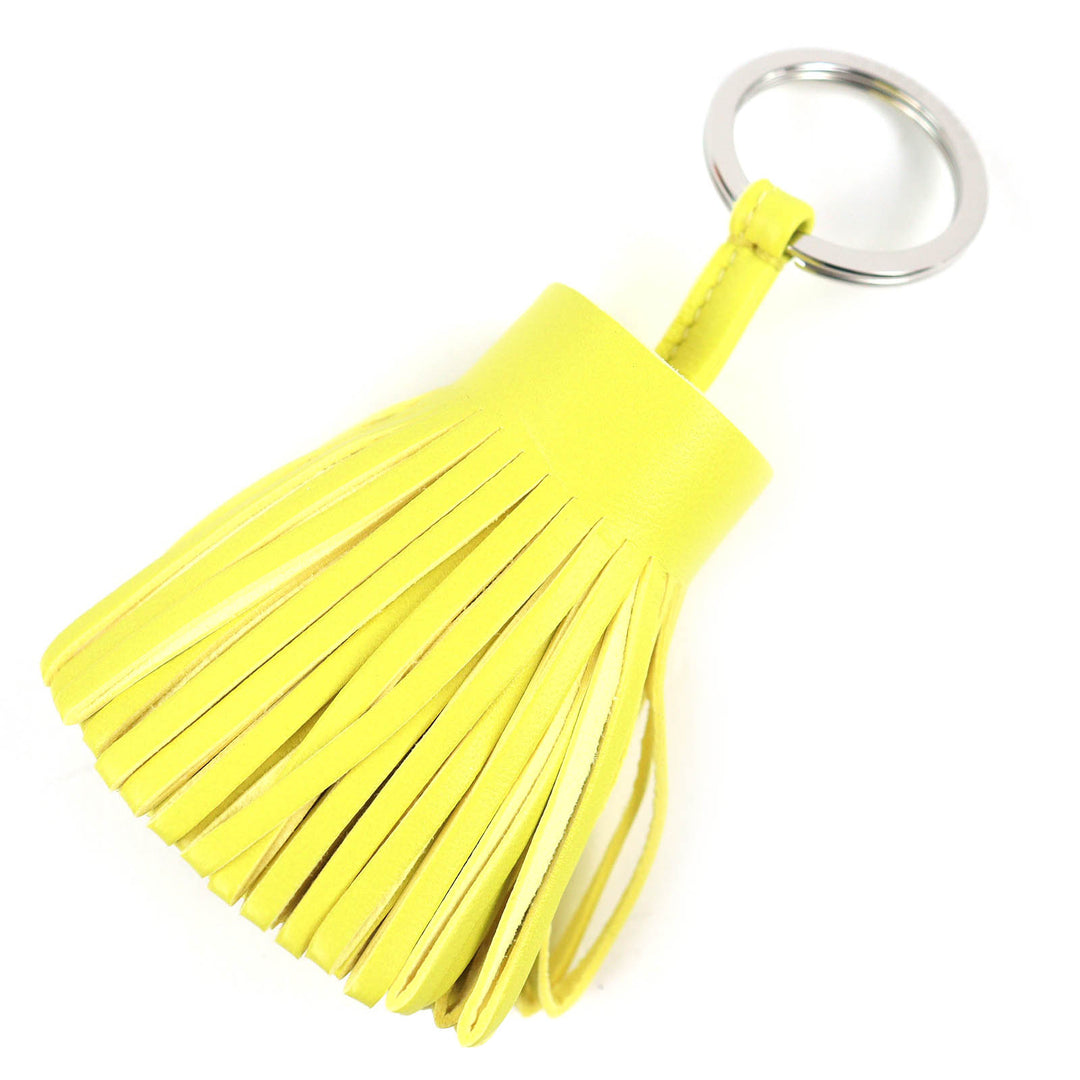 Pristine HERMES Bag charm Carmen yellow Anyo Miro Women
