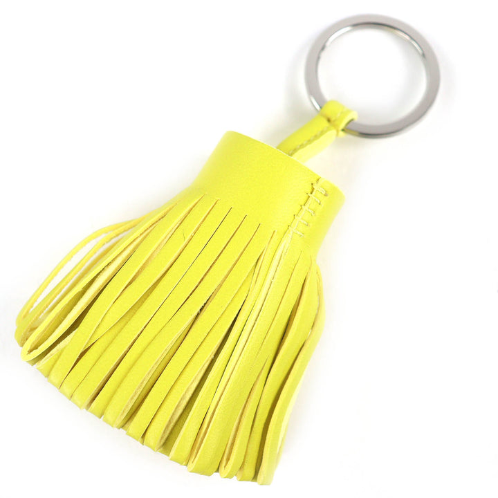 Pristine HERMES Bag charm Carmen yellow Anyo Miro Women