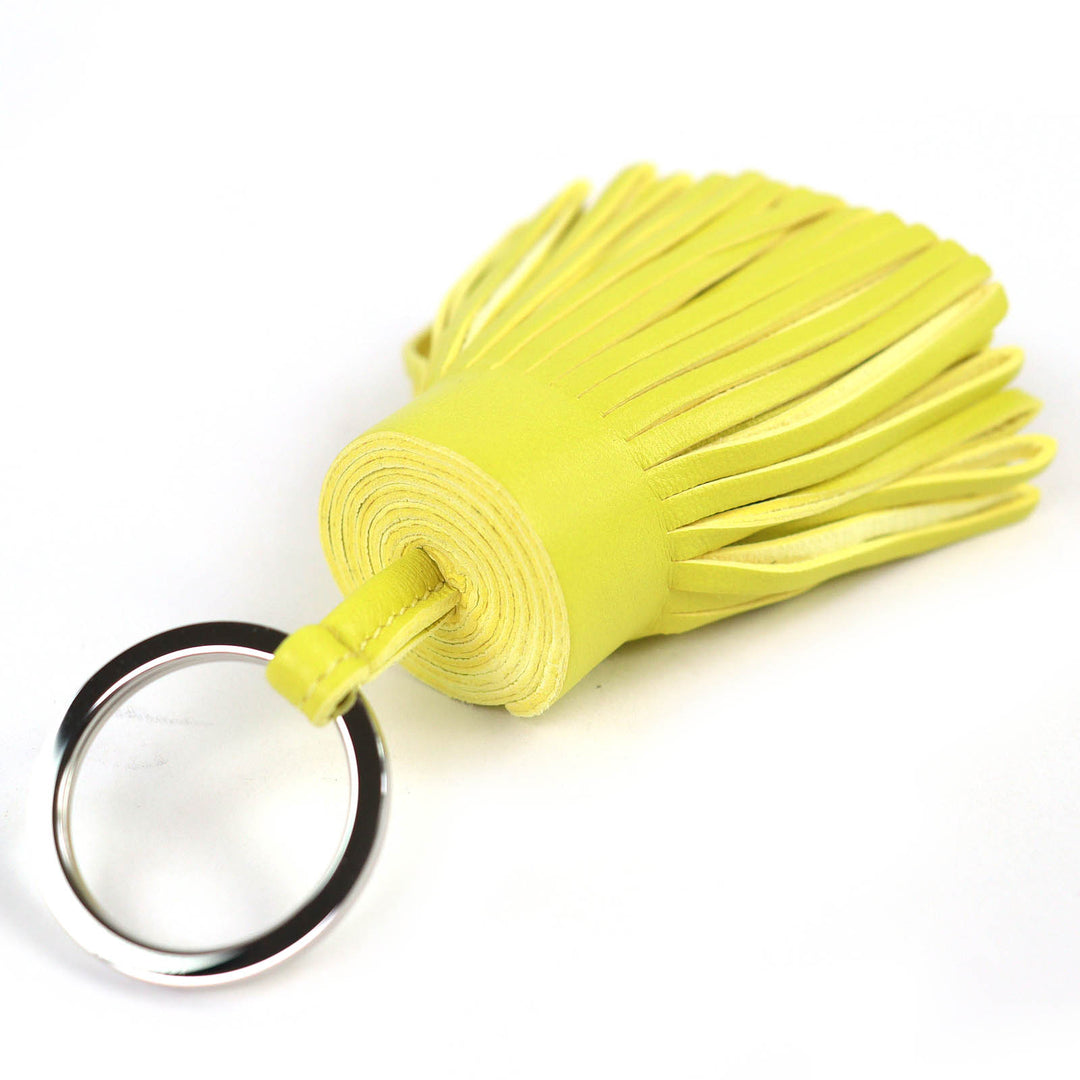 Pristine HERMES Bag charm Carmen yellow Anyo Miro Women