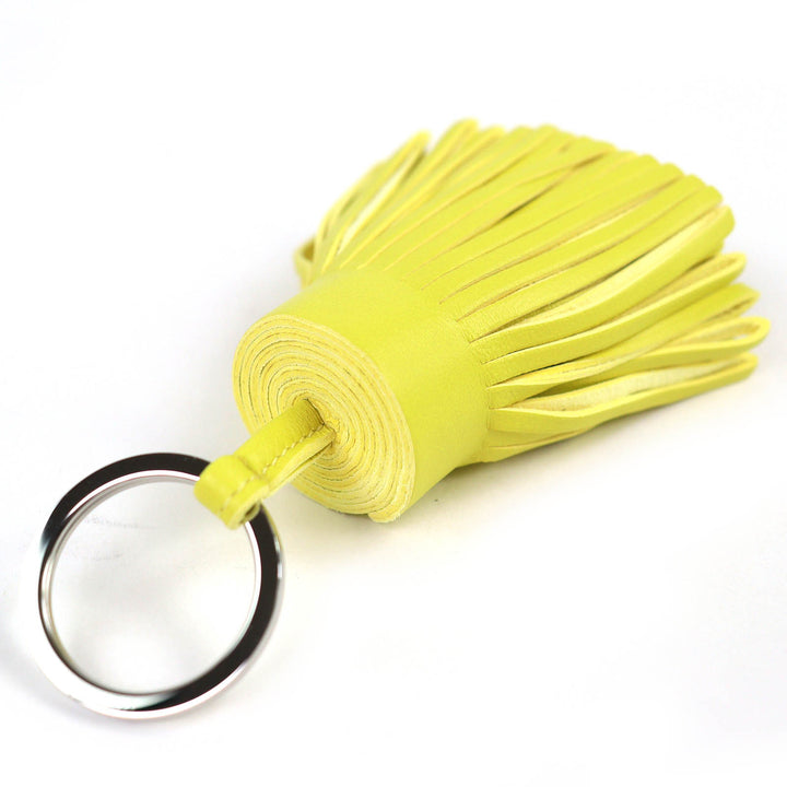 Pristine HERMES Bag charm Carmen yellow Anyo Miro Women
