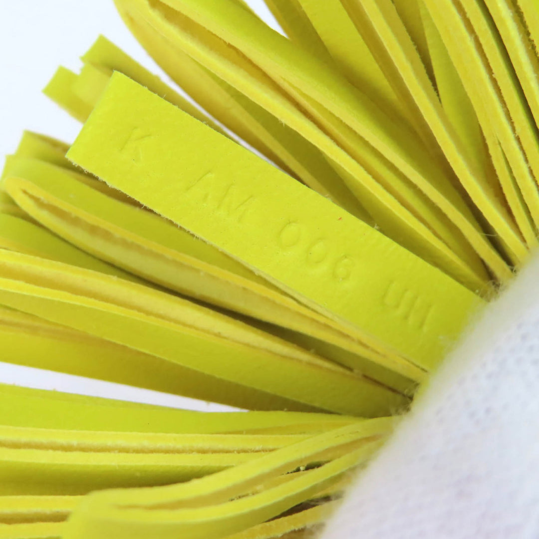 Pristine HERMES Bag charm Carmen yellow Anyo Miro Women
