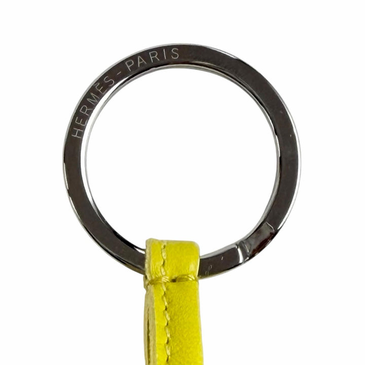 Pristine HERMES Bag charm Carmen yellow Anyo Miro Women